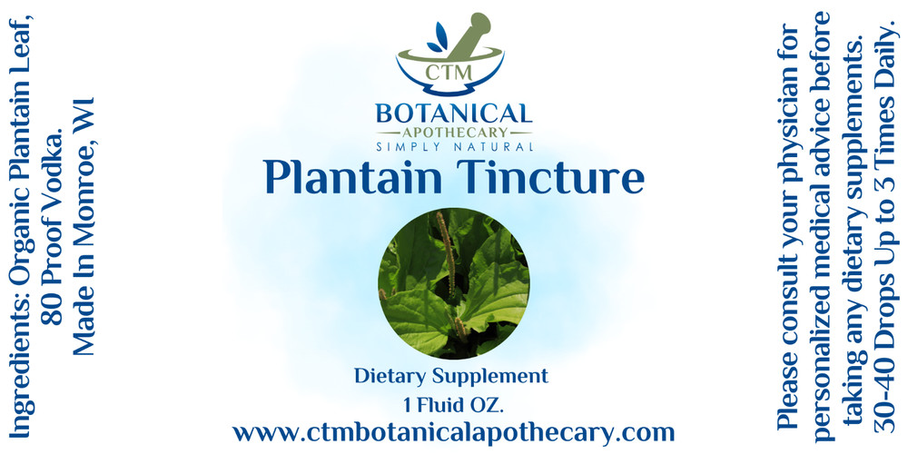Plantain Leaf Tincture