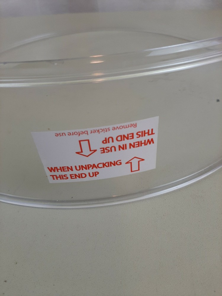 NuWave Pro Infrared Oven Clear 3" x 13" Plastic Extender Ring Replacement