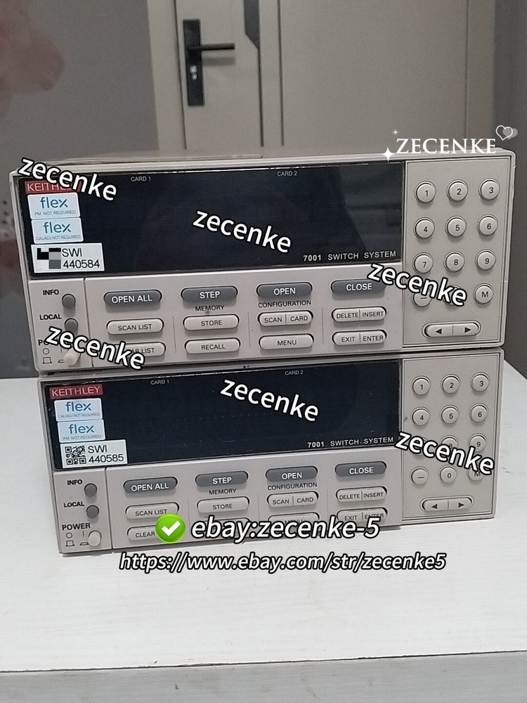 1PC USED 100% Test Keithley 7001