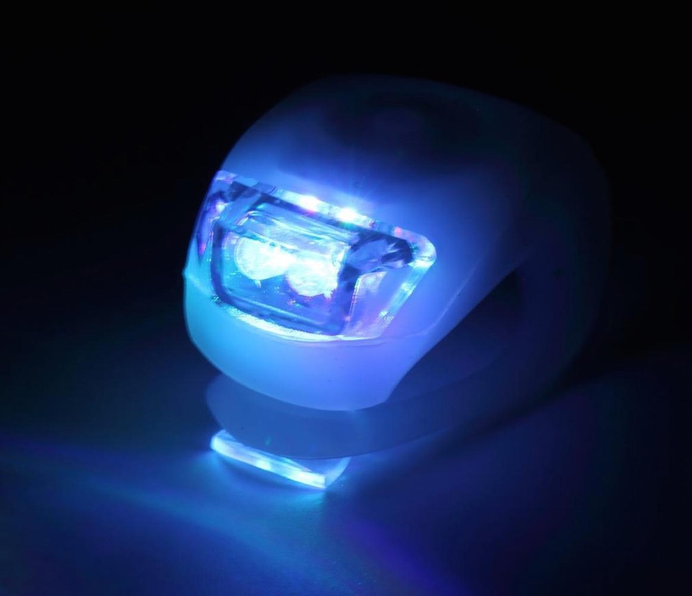 FLASH LED Frog Bike Bicycle Mountain Flash Light front head rear tail bar frame