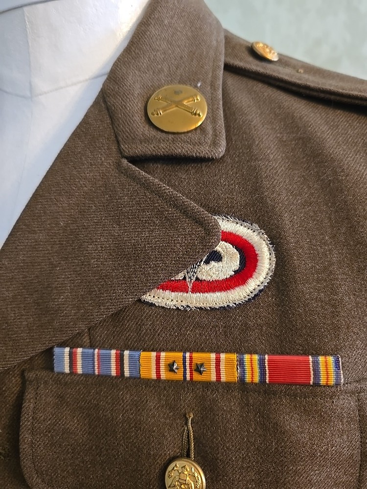 WWII 11th Airborne Uniform coat With Insignia