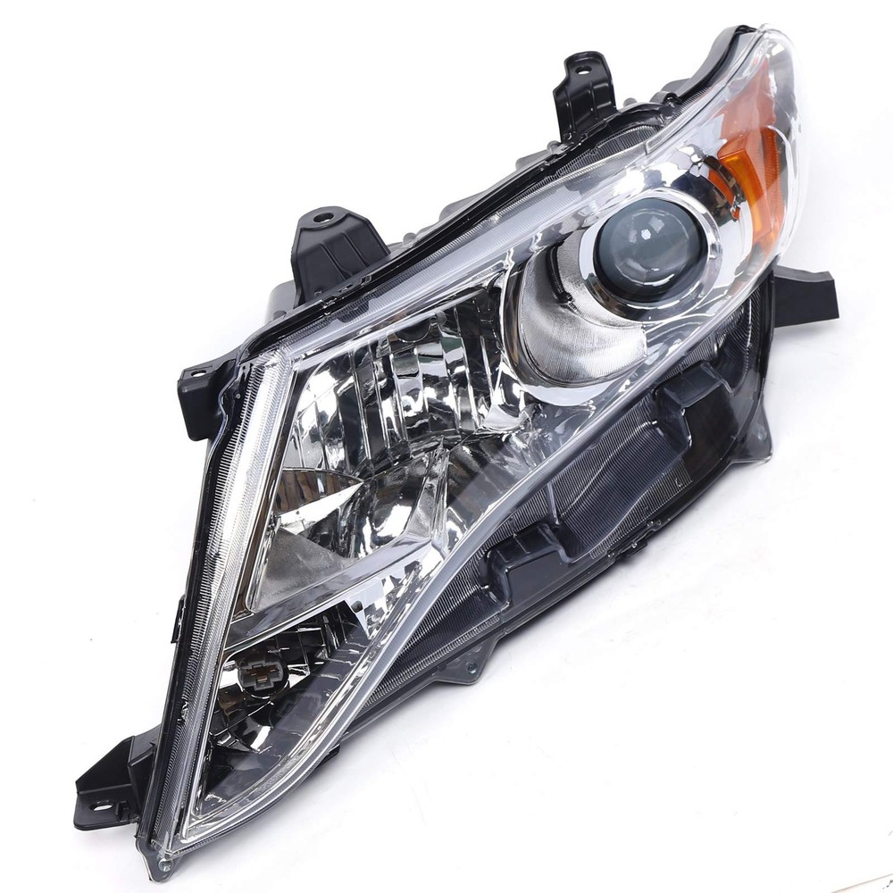 Halogen Headlight Assembly Venza 2009-2016 Left ABS Black Housing