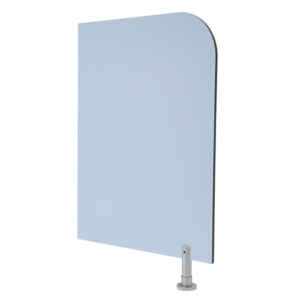 Wall-Mounted Men Urinal Partition Screen, Urinal Partition Divider Screen Blue