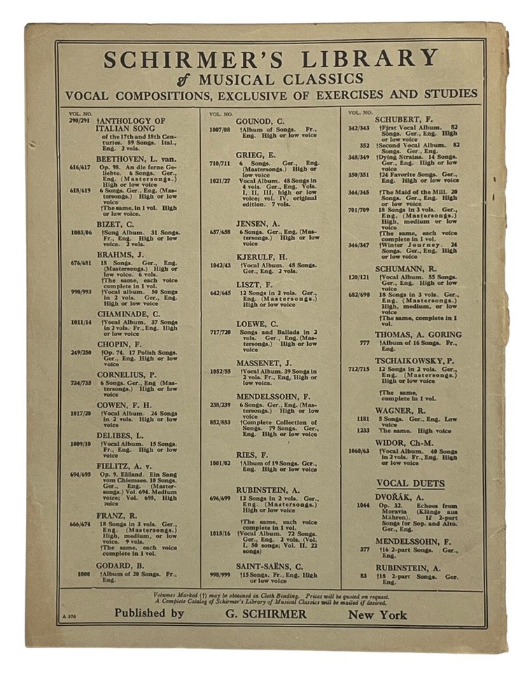 Theoretical & Practical Method of Singing Instruction Book MATHILDE MARCHESI