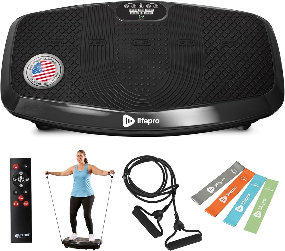 Hovert 3D Heavy Duty Vibration Plate Machine – Sturdy Dual Motor Platform