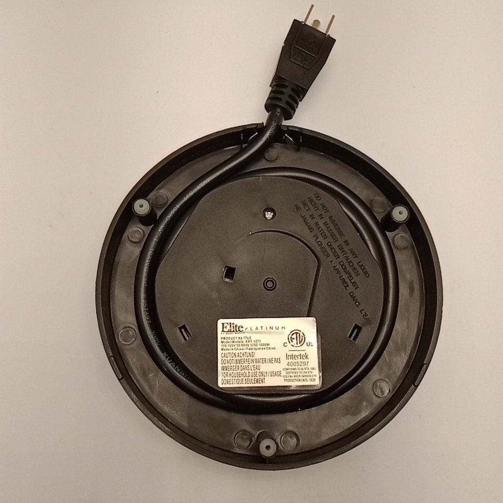 Elite Platinum Electric Kettle EKT-1271 Bare Only
