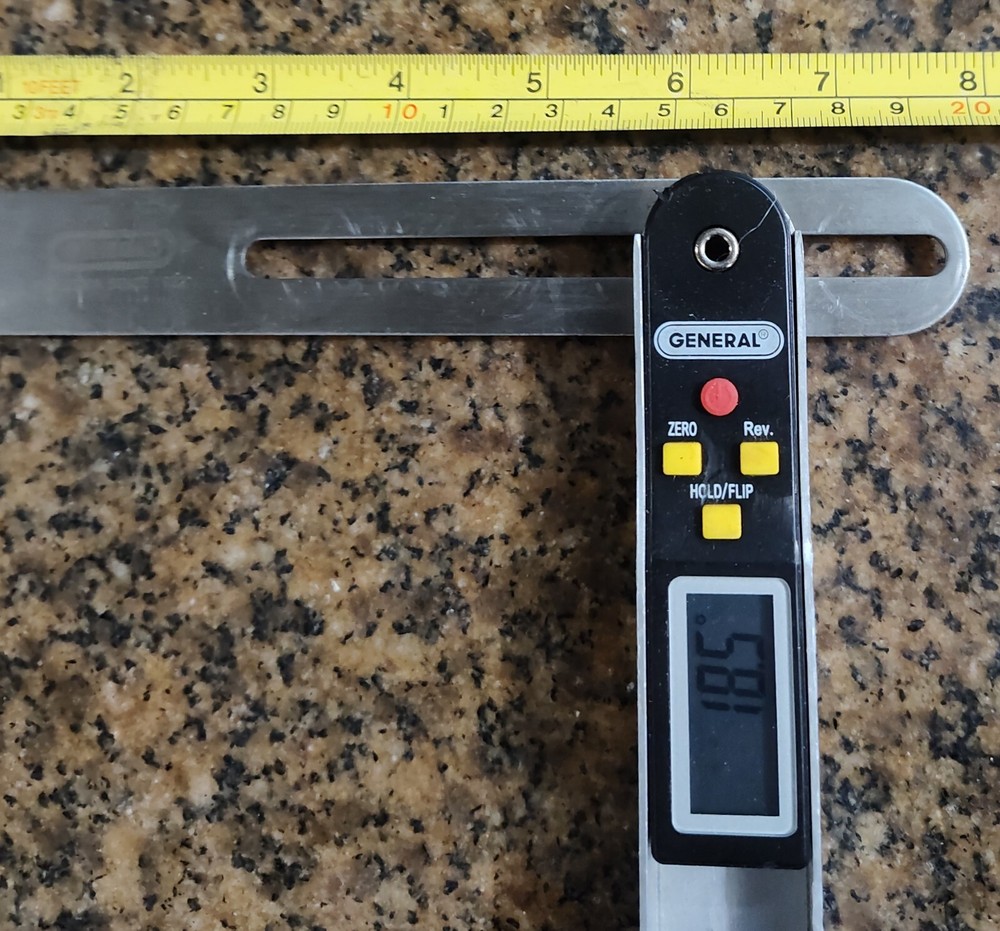 GENERAL DIGITAL PROTRACTOR