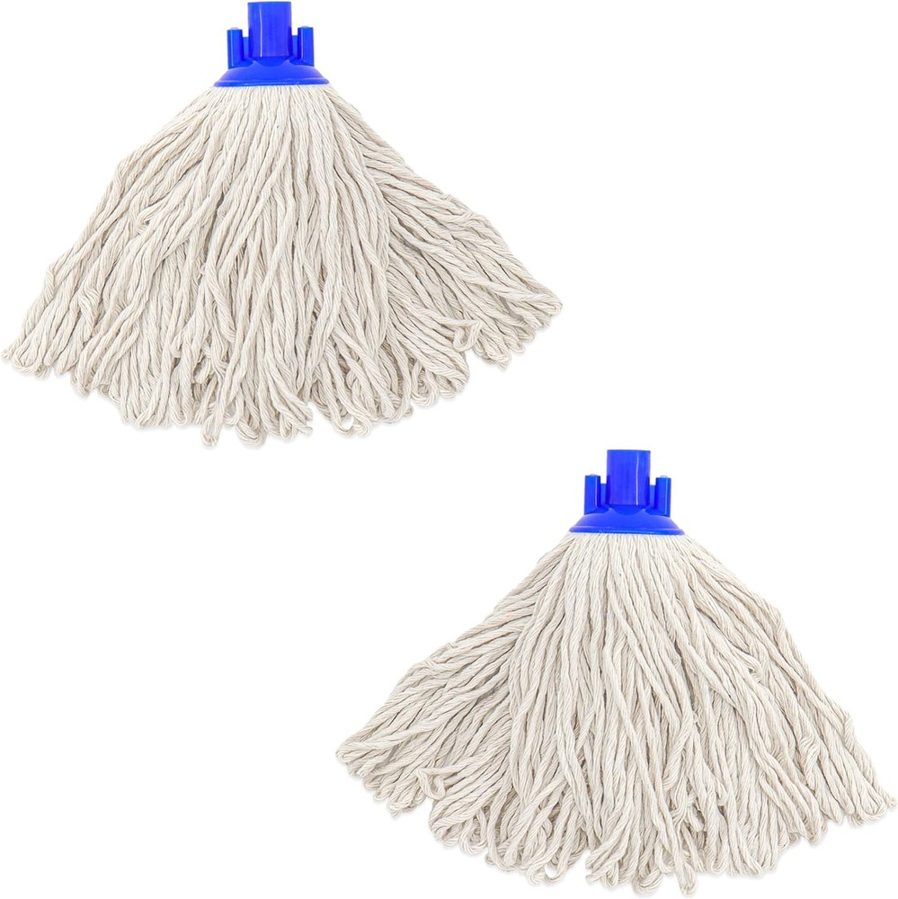 Cotton String Screw on Mop Replacement Head Compatible with All Standard US Thre