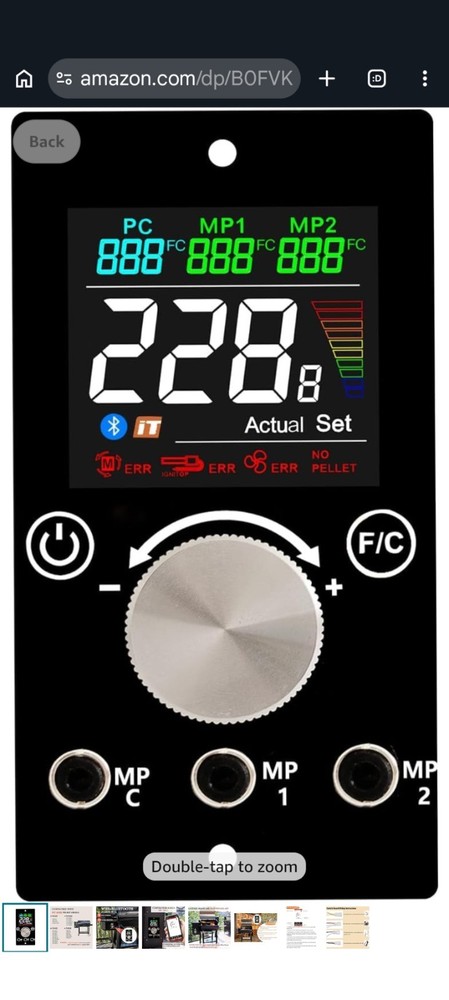 Pit Boss Digital Tstat  Controller Board Wifi/Bluetooth Can Connect To The App.