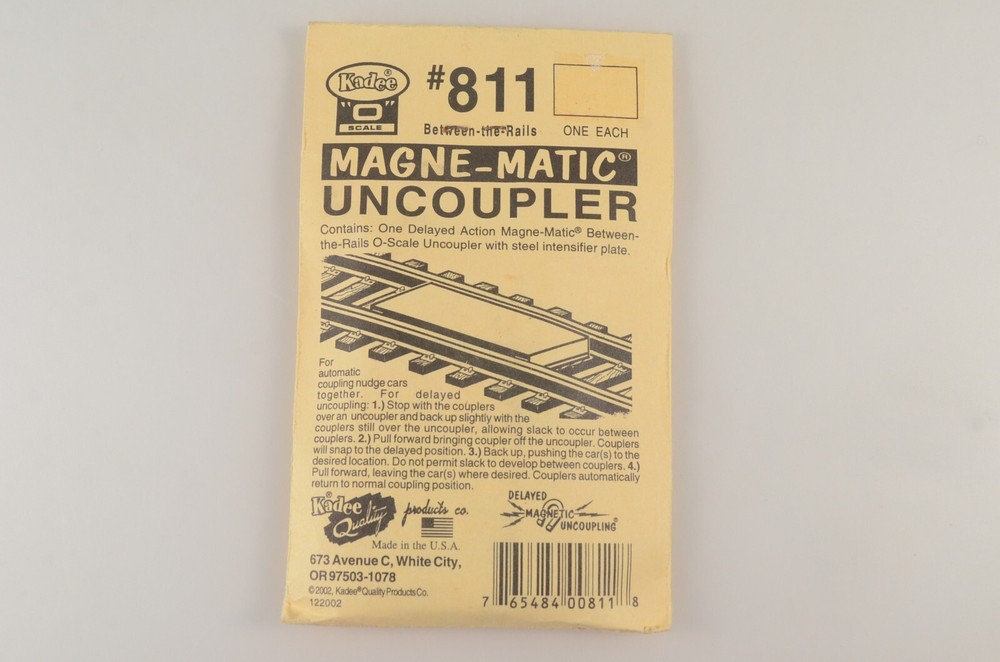 Kadee O Scale #811 Magne-Matic Uncoupler