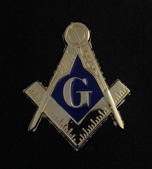 Die Cast Auto Emblem - Masonic (MAE-200)