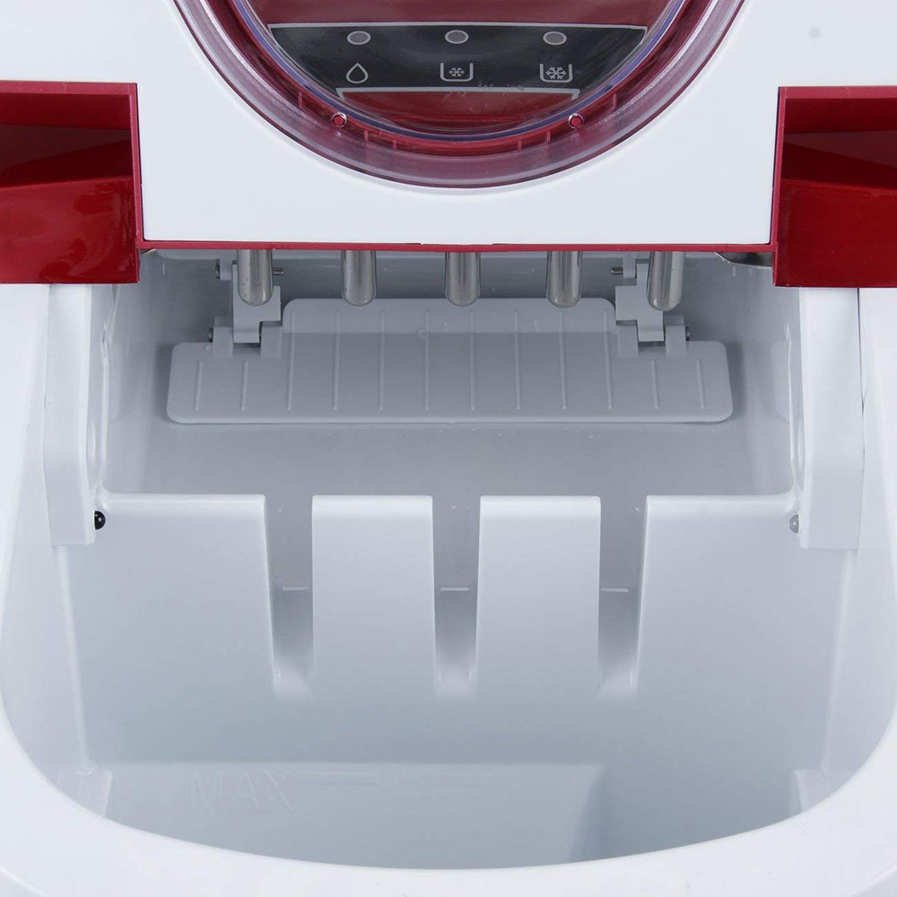 Deco Chef Electric Ice Maker (IMRED) Compact Top Load 26 Lbs. Per Day - Open Box