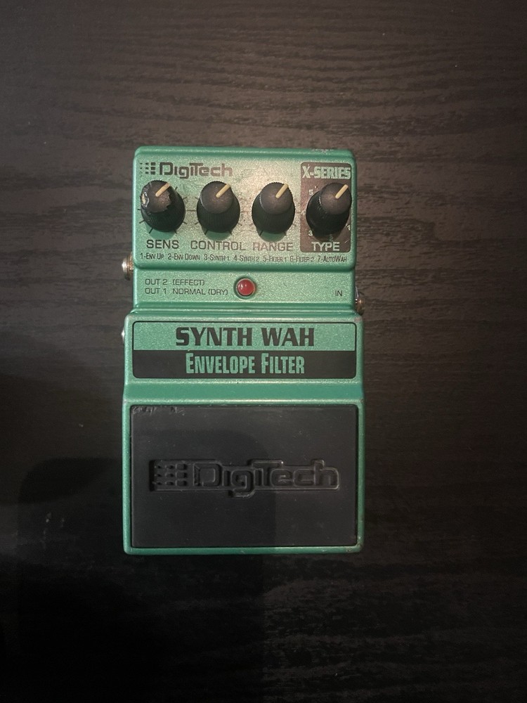 DigiTech X-Series Synth Wah Envelope Filter pedal.