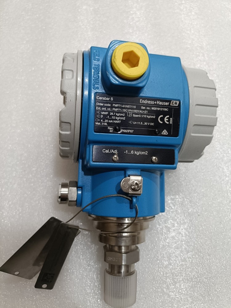 ENDRESS+HAUSER PMP71 PRESSURE TRANSMITTER