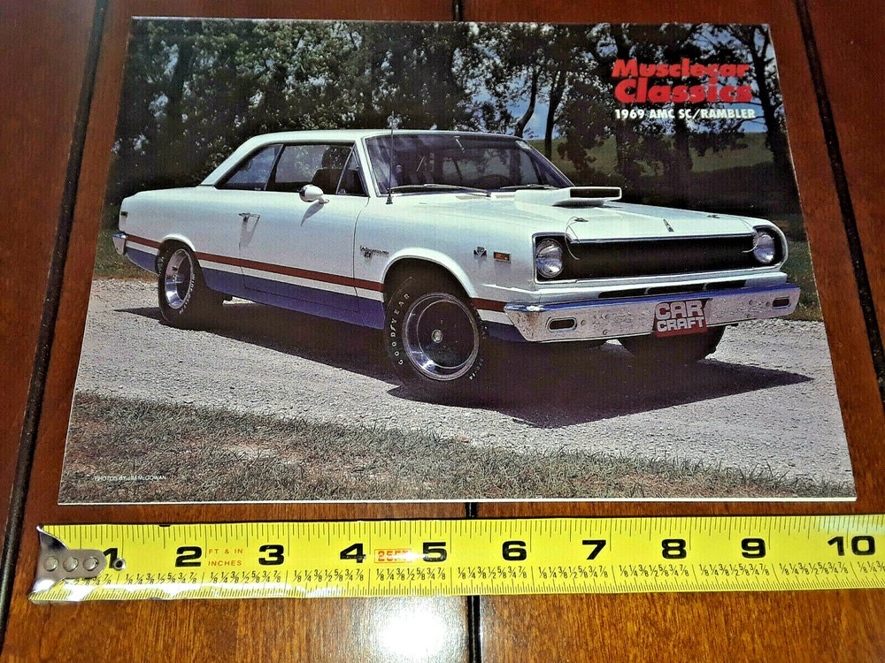 1969 AMC SC RAMBLER HURST ORIGINAL 1990 ARTICLE
