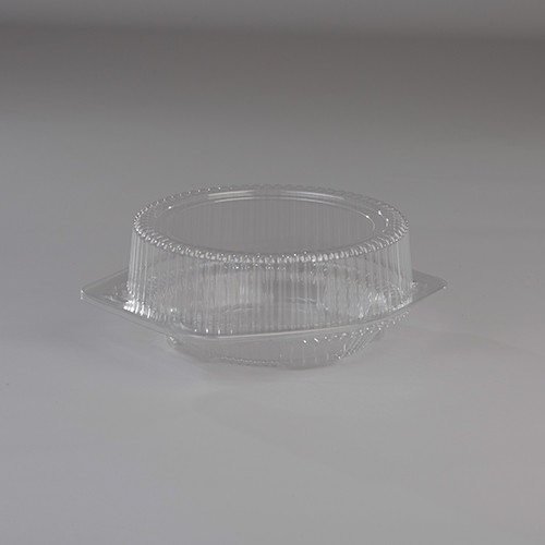 OPS Plastic Food Container 8.9" Top Inside x 5.75" Bottom Inside | 100/Case