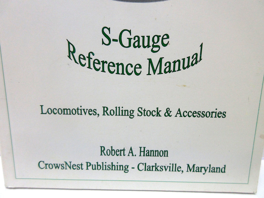 AMERICAN FLYER POSTWAR S GAUGE REFERENCE MANUAL - AC GILBERT - REAL NICE !!