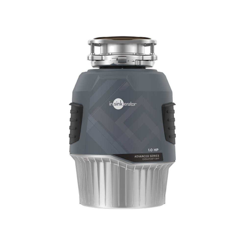 InSinkErator EVOLUTION 1HP Advanced Series Continuous Feed Garbage Disposal Gray
