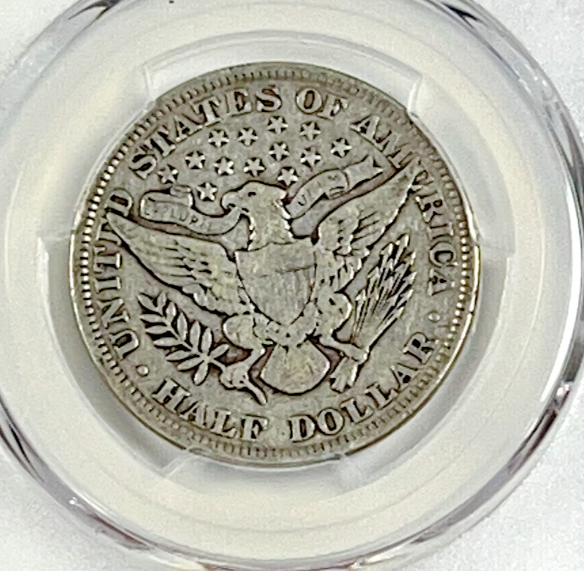 1899 Barber Half Dollar : PCGS VF20