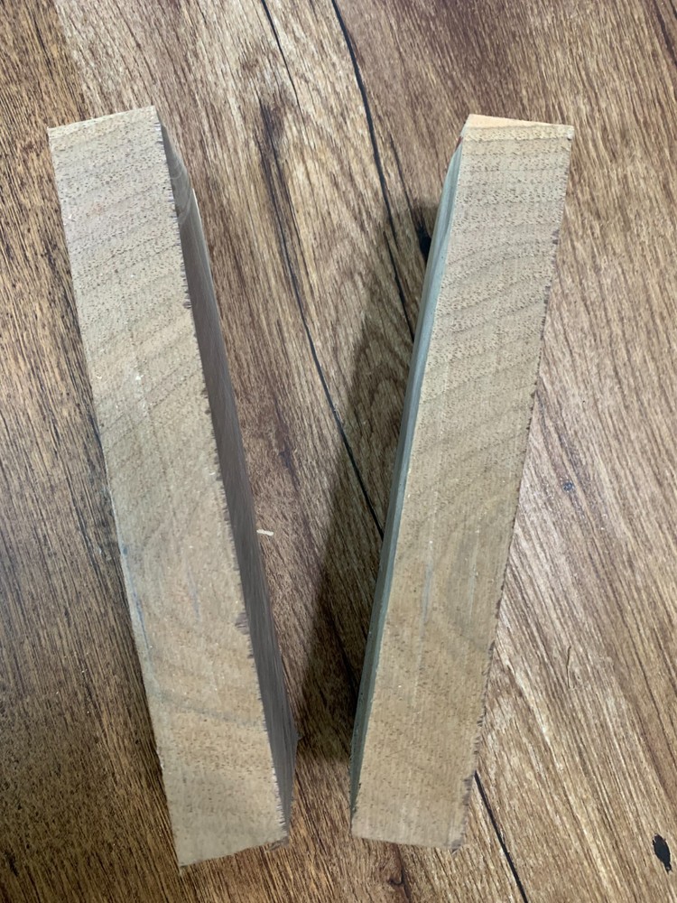 Black Walnut Blanks, Approximately 7 x 2 x 1 inches