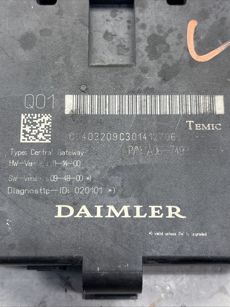 FREIGHTLINER Chassis Electronic Control Module A06-74995-005