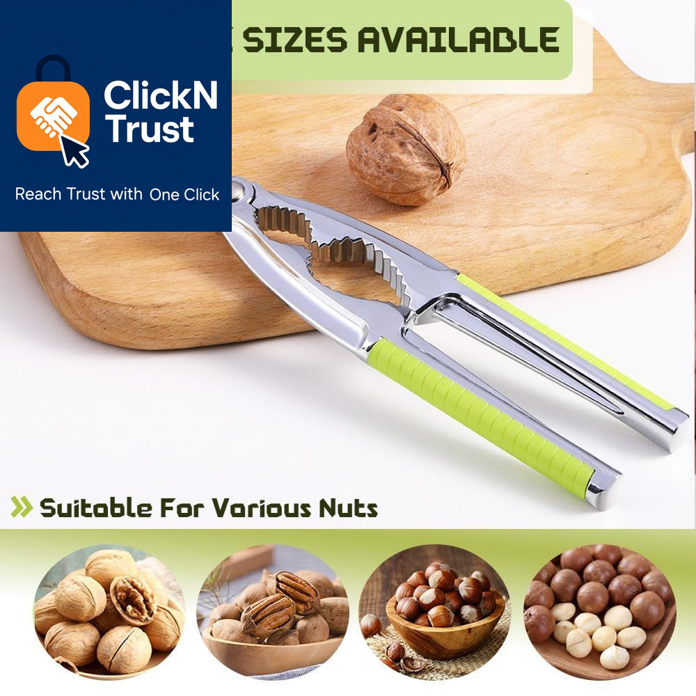 Nut Cracker, Nutcracker, Seafood Tools, Walnut Cracker for 3 Piece Set, Green