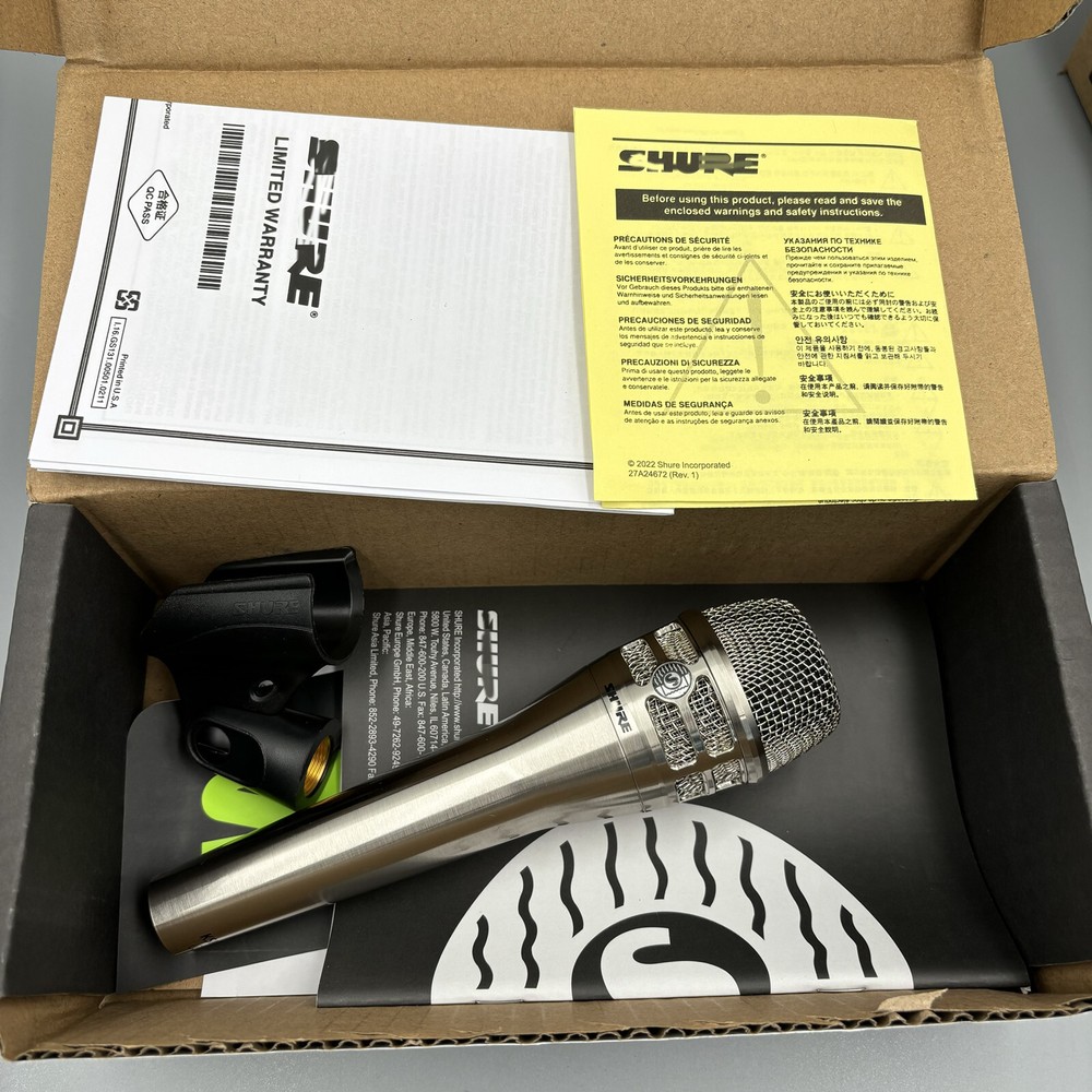 KSM8 Professional Mic Cardioid Vocal Dynamic Microphone Handheld Wired