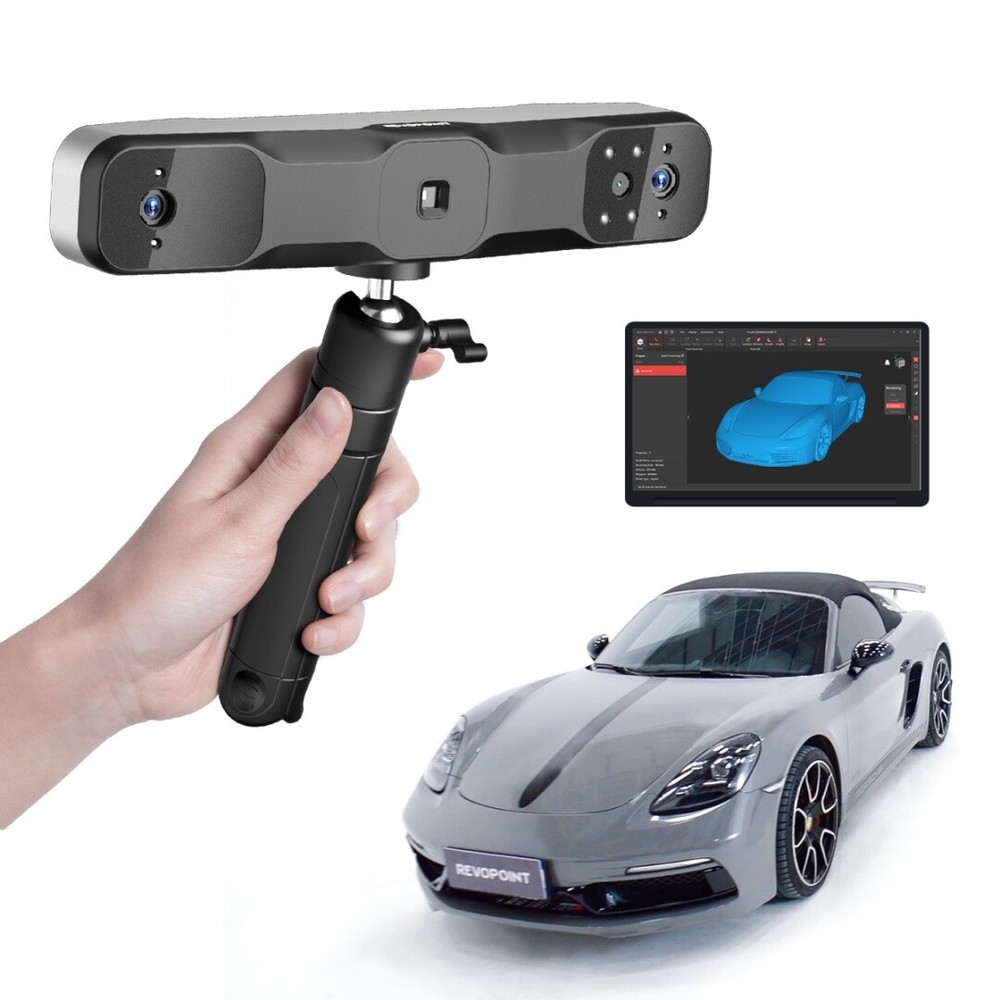 Revopoint RANGE 2 3D Scanner Handheld 0.1 mm Precision for 3D Modeling