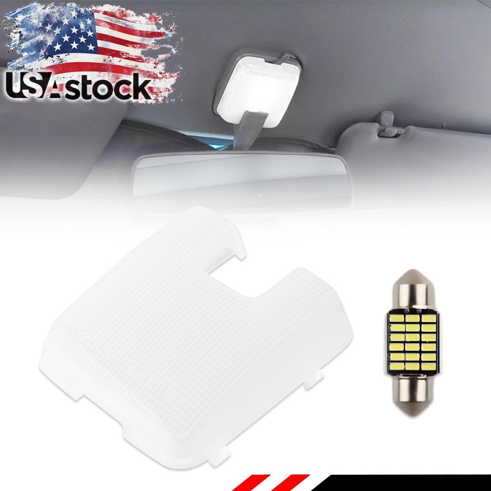 87834-89104 Roof Dome Light Lens Cover w/ LED For Pickup Toyota 4Runner Tacoma