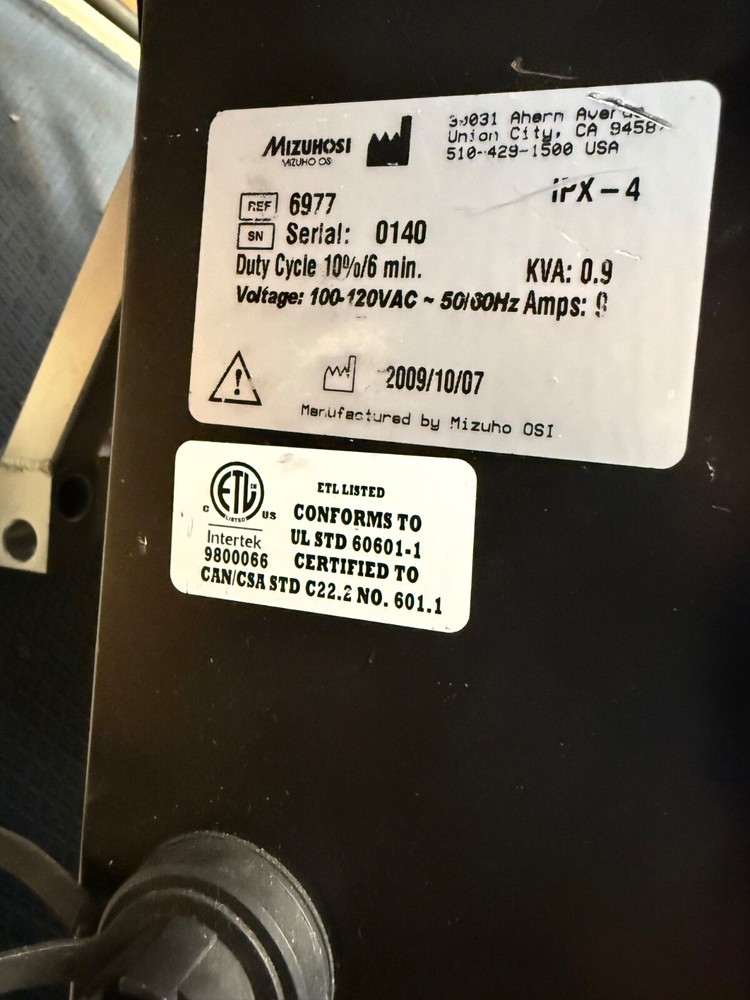 MIZUHOSI Model 6977 OSI Advance Control Pad System