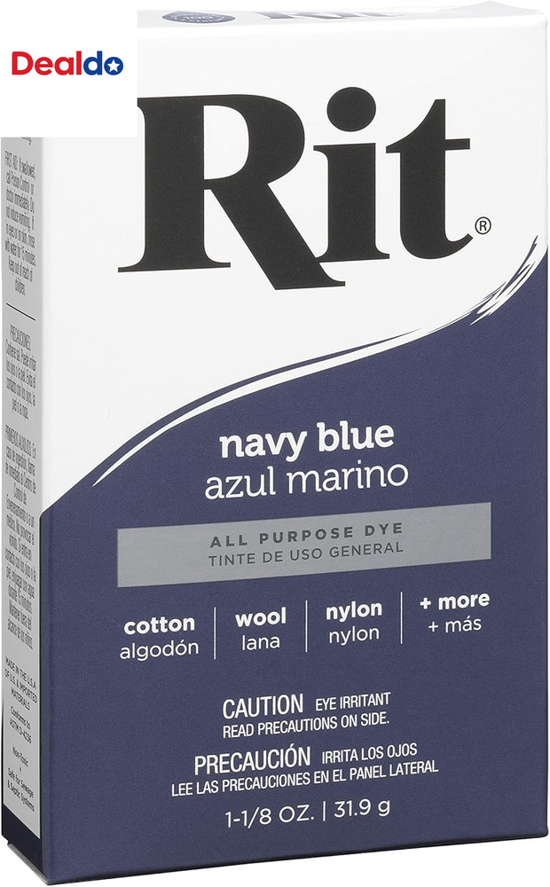 Dye 3-30 Powdered Fabric Dye, Navy Blue