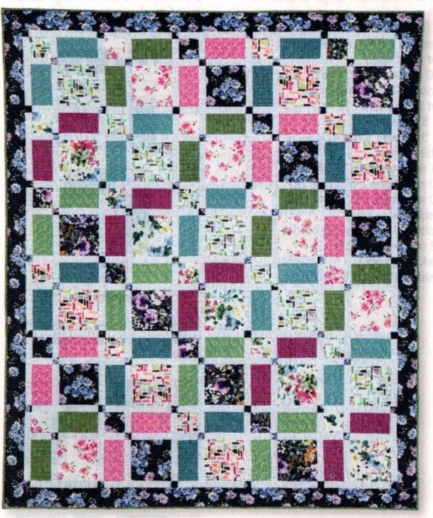 Gretta's Garden Quilt Pattern Pieced JV