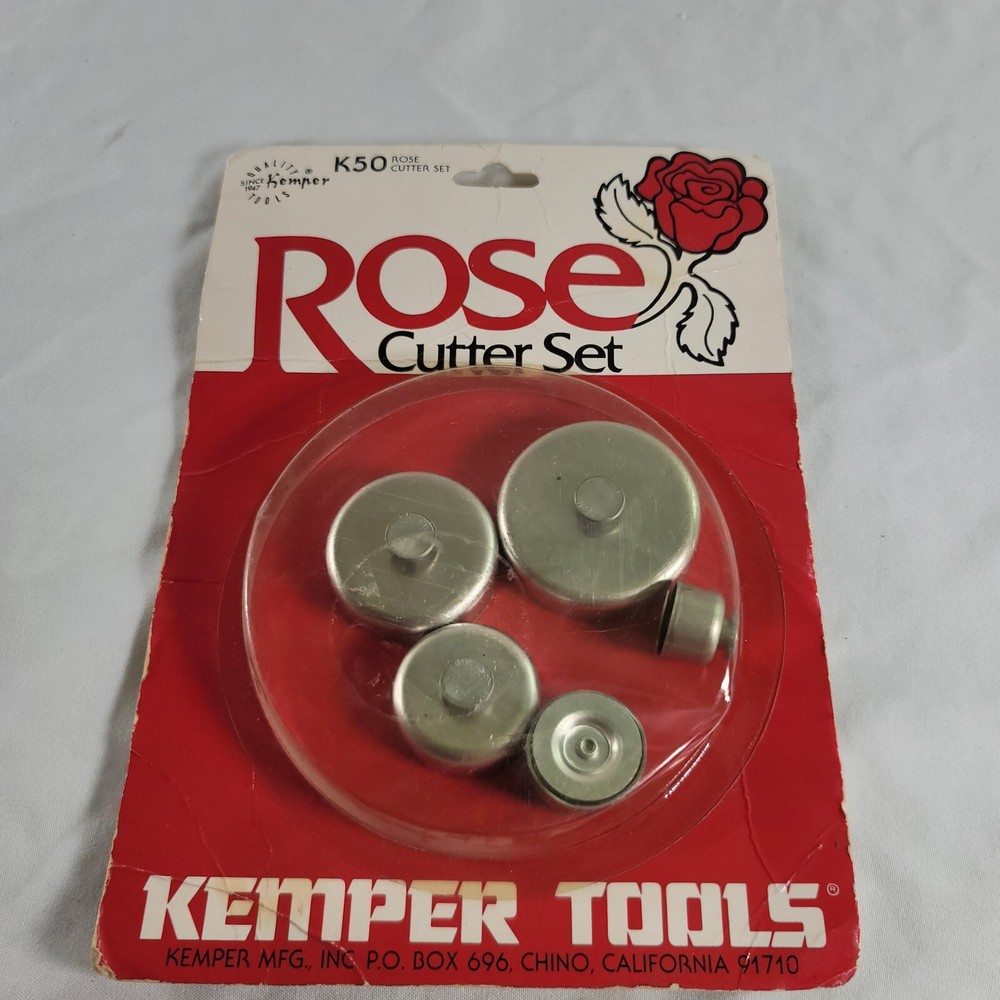 Vintage Kemper Tools Rose Cutter Set K50