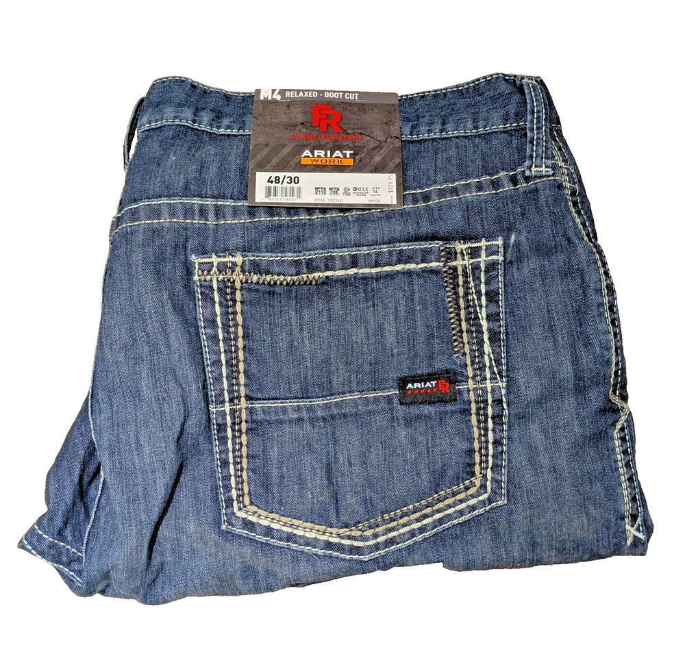 Ariat M4 Flame Resistant Work Pants Relaxed Boot Cut 48x30