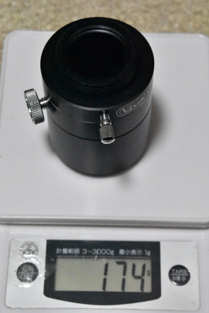 Vixen Camera Adapter 0.965"(24.5mm) Prime Focus/Magnification T1 Thread