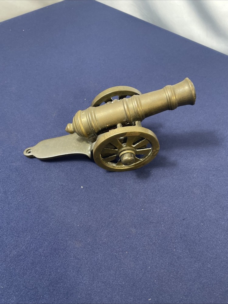 VINTAGE BRASS CANNON