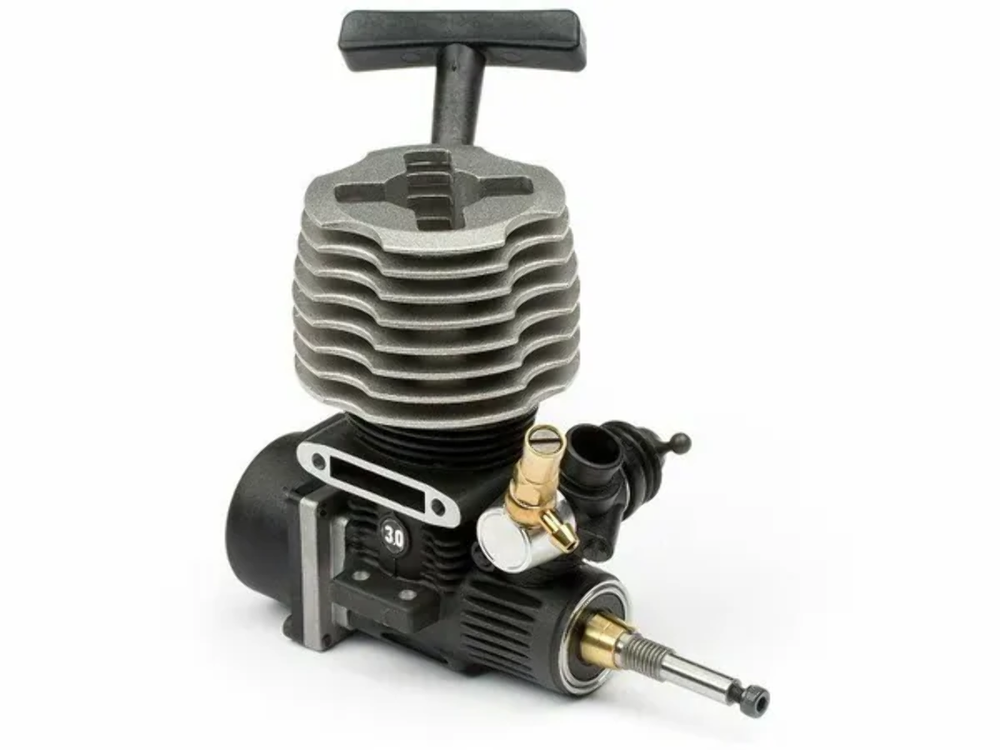 HPI Nitro Star G3.0 Slide Carb Engine with Pull Start Side Exhaust Black 101310
