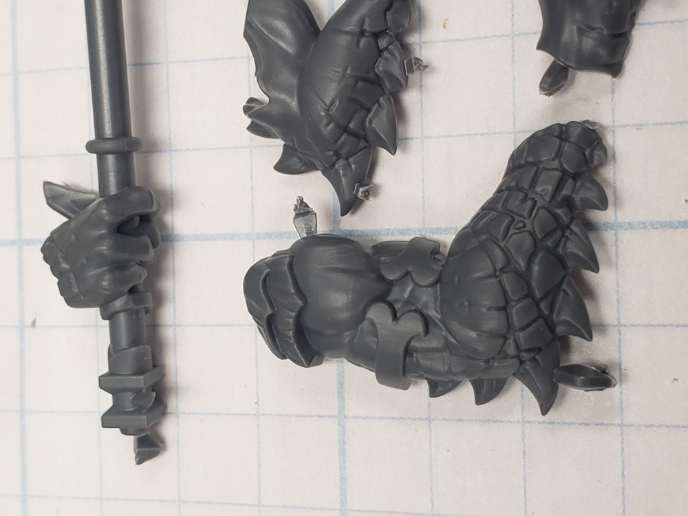 Warhammer Seraphon ARMORY Bits Kroxigor Arms w Weapon Handle Set AR113