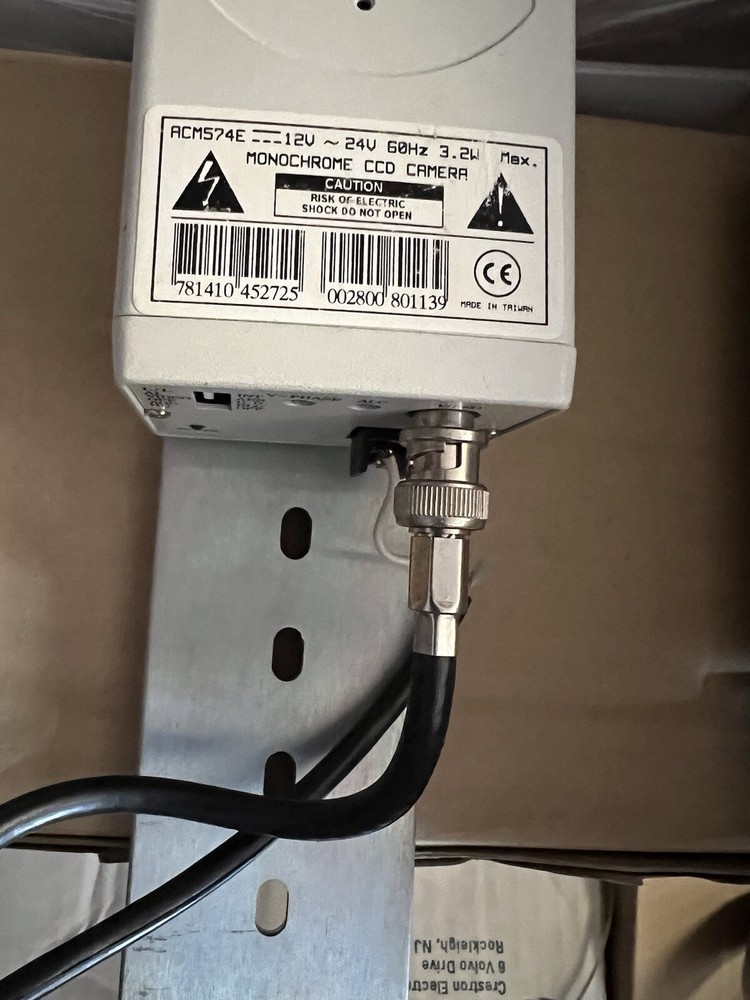 Ademco ACM574E CCD High Resolution Camera 1/3-Inch T3746