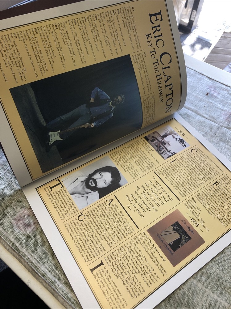 Eric clapton 1979 North American Tour Official Programme