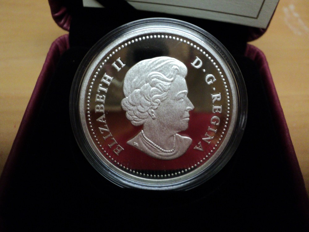 2013 Canada 20 Dollar 1 Oz Silver Coin Beaver