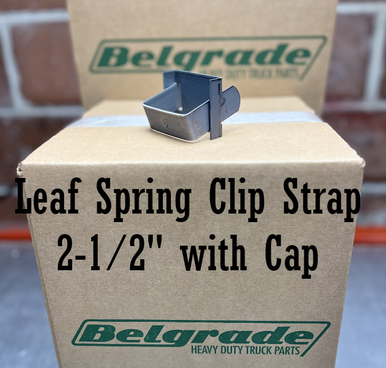 Leaf Spring Repair Clip 2-1/2" with Cap