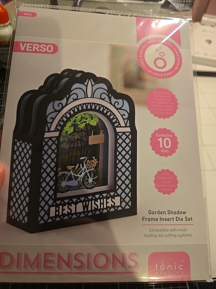 Tonic Studios Garden Spring Shadow Frame Insert Dies Set