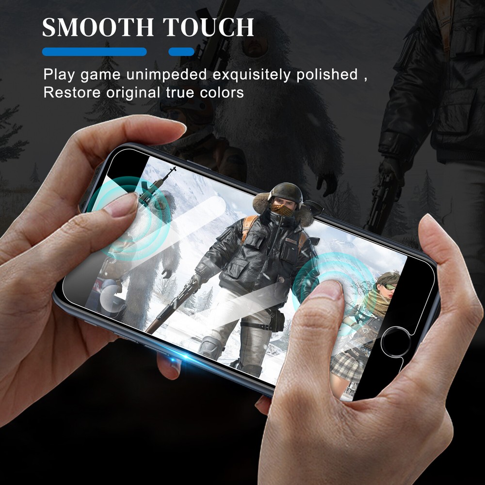 For iPhone SE 2nd,3rd Gen 2022/2020 Case Liquid Silicone Cover, Screen Protector