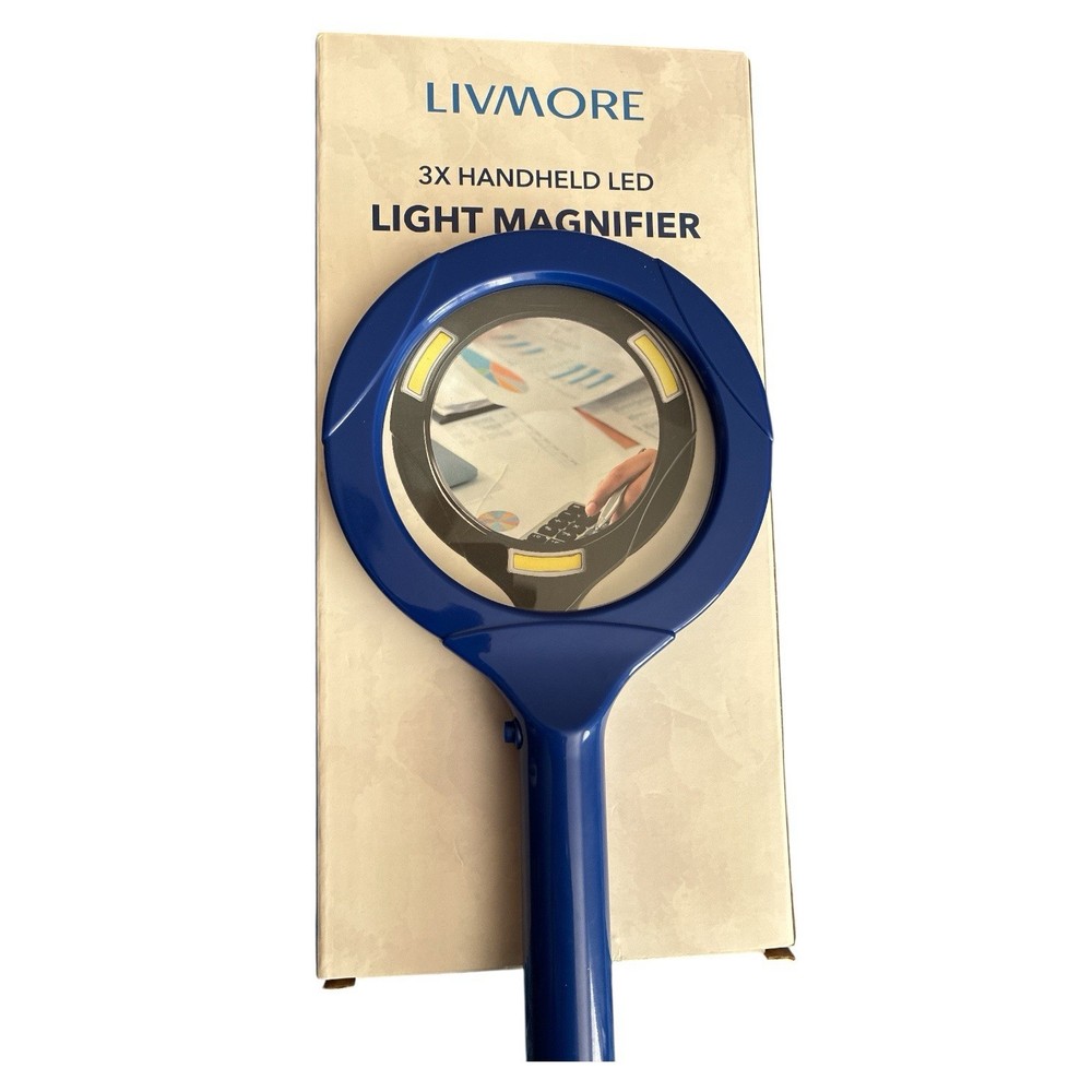 3X Handheld LED LIGHT MAGNIFIER