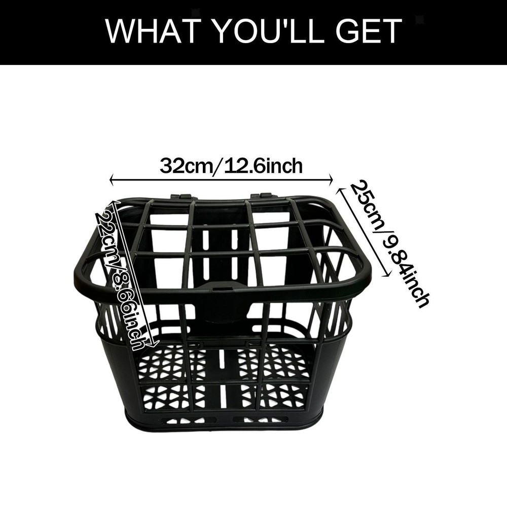 Bicycle Storage Basket Bike Rack Basket Container