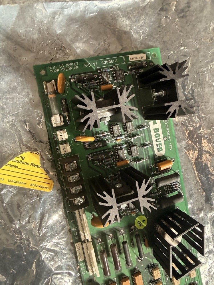ThyssenKrupp / Dover 6300EH1 DMC Elevator Door Control Board