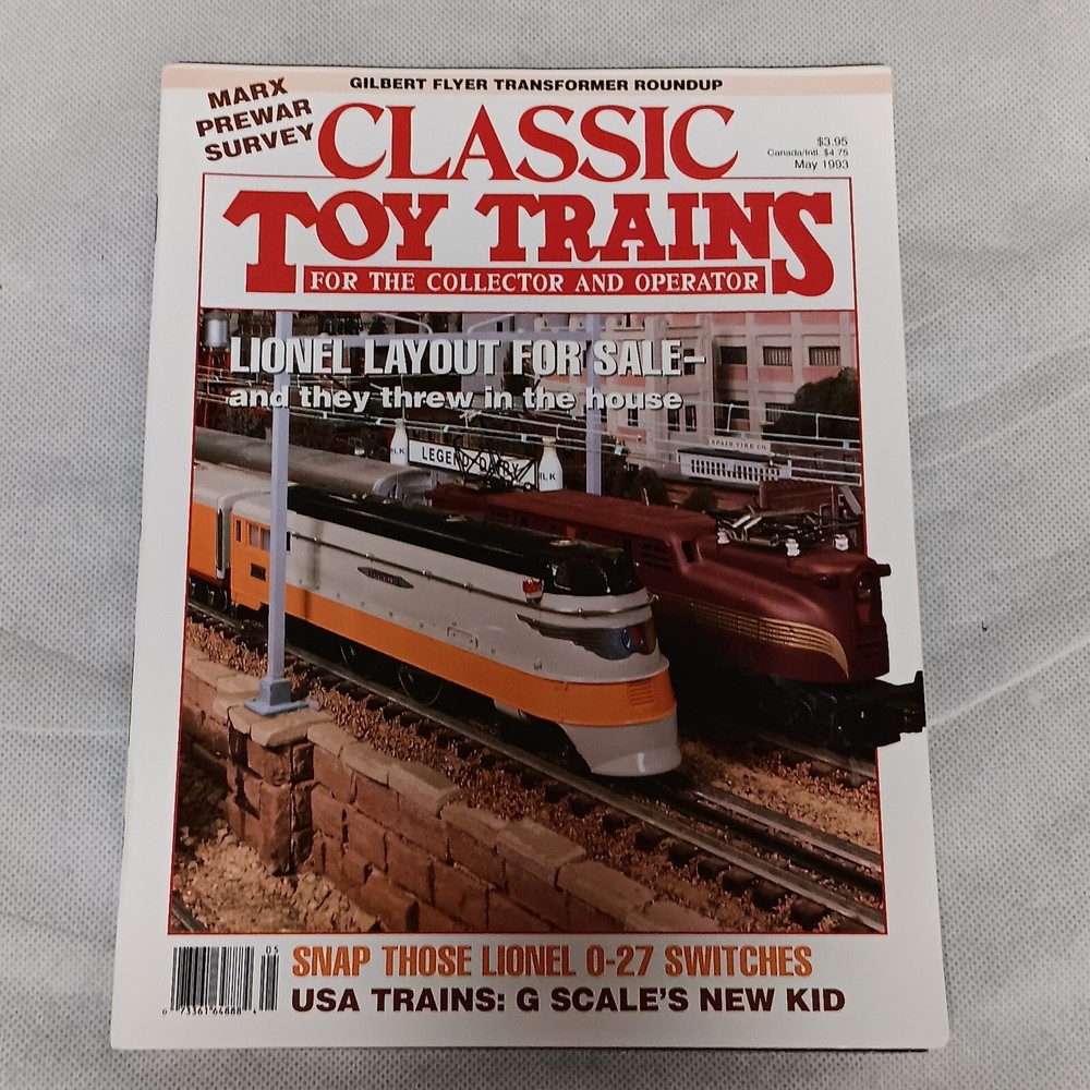 Classic Toy Trains Magazine May 1993