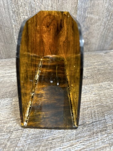 Tortoise Shell Magazine Holder/ File Holder