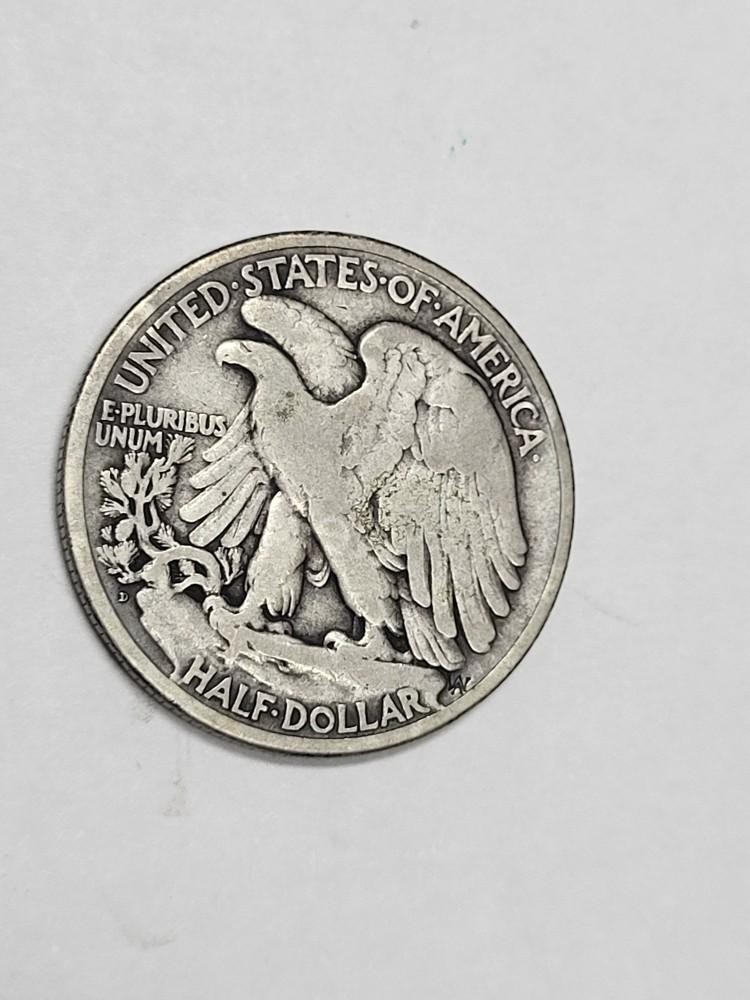 1934 D Walking Liberty Half Dollar